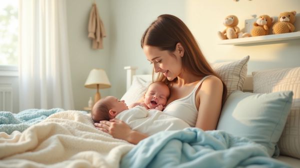 Réussir l'allaitement lors d'une grossesse multiple